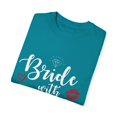 thumbnail image 3 of Humorous LGBTQ Bridal Appreciation Statements Graphic Puns Hilarious Supportive Bridesmaid Illustration Quote Unisex Garment-Dyed T-shirt, 3 of 4