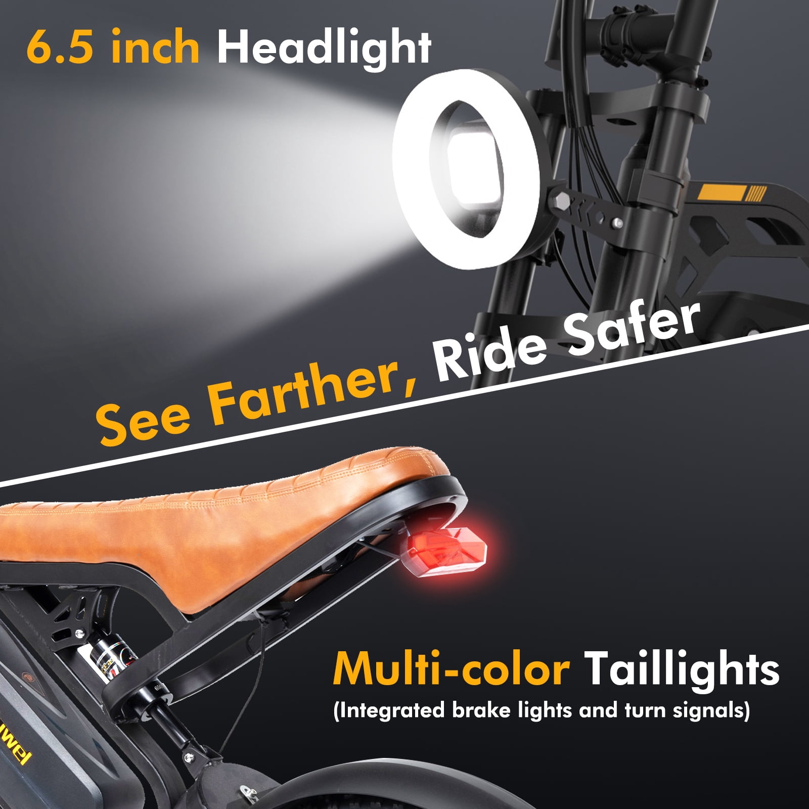 Bodywel M16 Electric Bike for Adults, 1500W Peak Motor 48V 13AH Removable Battery, 29MPH Electric Mountain Bike, 16" Fat Tire 40 Miles Ebike, UL2849