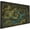 Game Map, variant on Starry Night Mountain Desk Pad Mat Moon Oil Painting XXL Black Mouse Pad for Gaming Deskpad, Aesthetic Moon and Stars Mousepad Xxl for Laptop Computer Mouse Game Keyboard Mat, 31.5 X 15.8 In