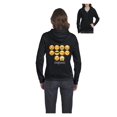 thumbnail image 1 of MmF - Women's Sweatshirt Full-Zip Pullover, up to Women Size 3XL - Emoji Entourage, 1 of 5