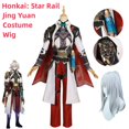 thumbnail image 1 of Disfraz de Game Honkai Star Rail Jing Yuan para mujer, ropa de Halloween, Cosplay, 1 of 3