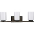 thumbnail image 4 of P300217-009-Progress Lighting-Mast - 3 Light - Cylinder Shade in Coastal style - 24 Inches wide by 7.75 Inches high-Brushed Nickel Finish, 4 of 7