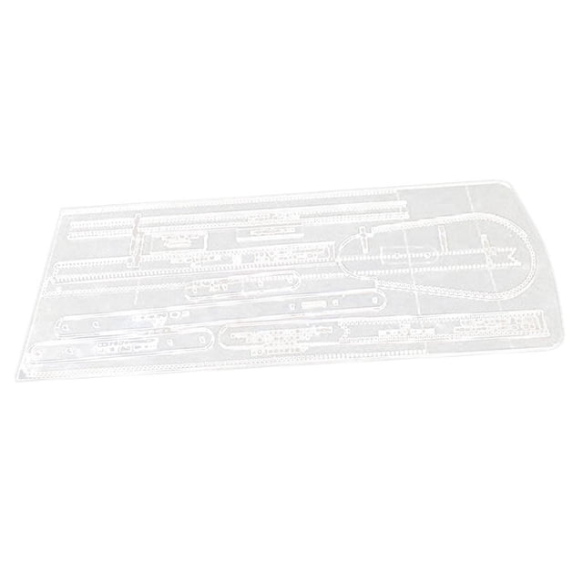 10pcs Claro de Hombro Plantilla de de Acrílico de material cuero Manualidades de Bricolaje