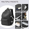 thumbnail image 5 of SYCNB High School Bookbag for Student Book Bags, College Bag Rucksack for Men Large Laptop Travel Backpack Water Resistant Casual Daypack, Lightweight Backpack for Women Simple Backpack, 5 of 8