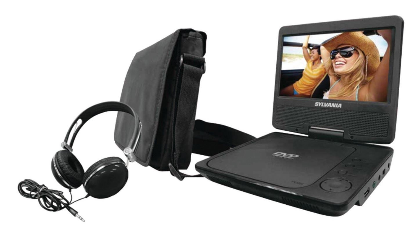 Sylvania 7" Swivel Screen Portable DVD Player