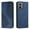 Blue, variant on Case for Motorola Moto Edge 40 NEO Card Slots Holder Wallet Kickstand Folio Flip PU Leather Magnetic