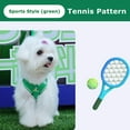 thumbnail image 6 of Small Dog Harness Vest with Leash Set, Sports Style No Pull Dog Vest with Leash, Adjustable Pet Harness for Small Dogs Puppy Cat Green XS, 6 of 6