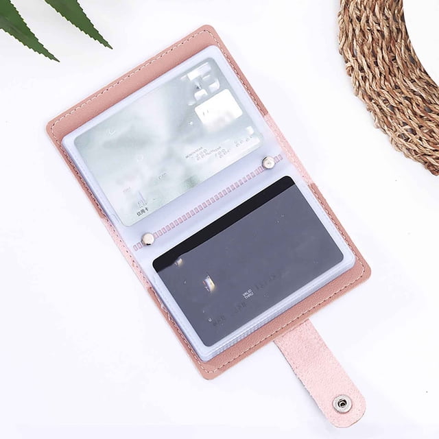 yilyih Credit Card Gift Card,Mini Savings Binder Manage Your Pocket Money At All Times Bank Card and Credit Card Storage Rack Card Bag