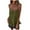 Army Green, variant on fatyb Womens Flowy Tank Tops Ruffle Hem Spaghetti Strap Camisole Lightweight Summer Beach Cami Shirts