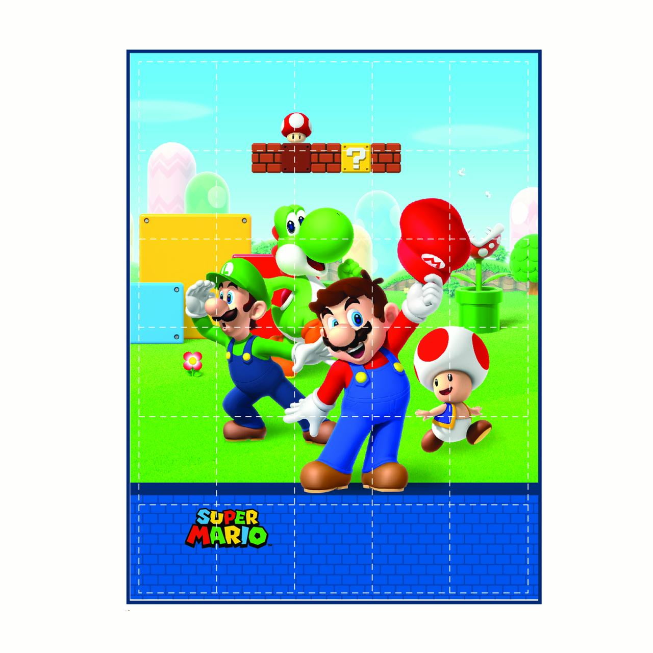 Super Mario Kids Weighted Blanket, Super Soft Plush Bedding, 36" x 48
