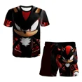 thumbnail image 5 of 2024 Nuevas camisetas para niños, camisetas y pantalones cortos de Sonic, conjuntos de 2 piezas, camisetas de anime para niños, conjuntos de ropa de verano para bebés, 5 of 5