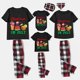 thumbnail image 3 of Pijamas familiares navideños a juego, conjuntos de pijamas negros de verano de julio, 3 of 3