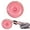 Pink, variant on BESTSKY Exercise Ball,23.6"*23.6"*9.8" Exercise Balls,Anti-Slip Yoga Ball For Pregnancy,Blue