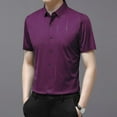 thumbnail image 6 of Men's Casual Lapel Striped POLO Shirt, 6 of 8