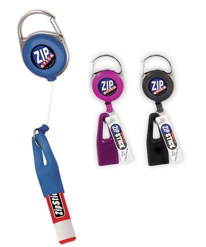 chapstick holder for badge