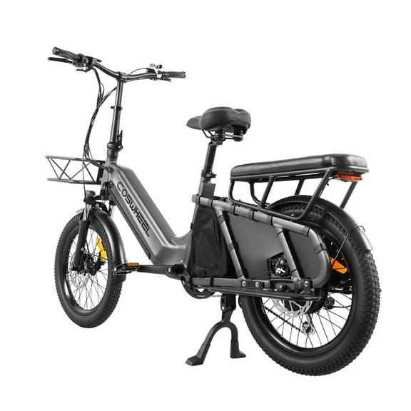 HQ20 Electric Bike for Adults, 500W, 48V 19.2Ah Removable Battery, Front Suspension, Dual Disc Brakes, LCD, Pedal Assist & Throttle, UL2849