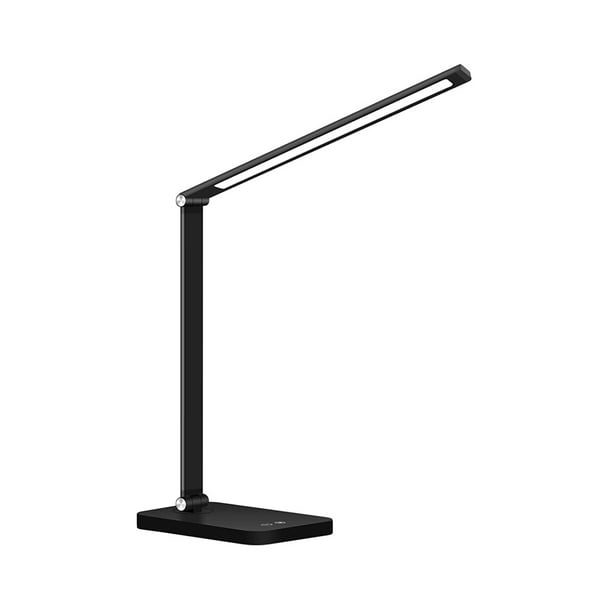 Stylish LED Desk Lamp With USB Charging Port And Wireless Charger Pad