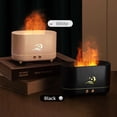 thumbnail image 4 of Flame Mist Humidifier Aromatherapy Essential Oil Diffuser Silent Cool Mist Humidifier Suitable for Home Office Bedroom Baby Room Automatic Shutoff 2 Night Light Brightness, 4 of 8