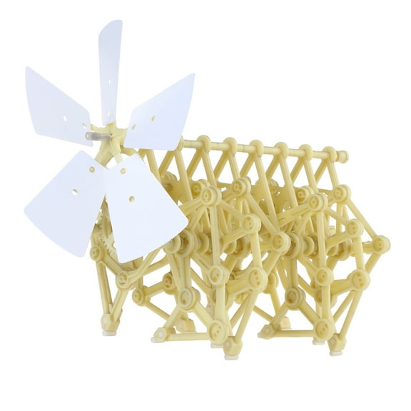 Foxnovo Strandbeest Model Robot Wind Powered with Durable Wood and Hard Plastic