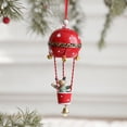 thumbnail image 4 of Christmas Gliding Santa Ornament Christmas Hanging Decoration Indoor Outdoor Christmas Tree Decoration, 4 of 6