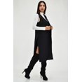 thumbnail image 2 of Chaleco largo Roman Fashion /Juvenil, 1080 (Negro) negro G Roman Fashion CH-ST-1080-NEGRO, 2 of 5