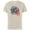 Natural, variant on Dawn of the Planet of the Apes Caesar Roar and Star Symbol - Short Sleeve Cotton T-Shirt for Adults - Customized-White