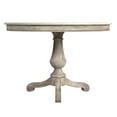 thumbnail image 2 of Danielle 44" Round Pedestal Marble top Dining Table in Gray and White  5644329, 2 of 7