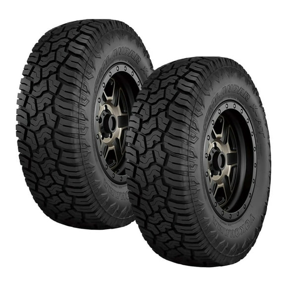 2) Llantas 35X12.50R22 Yokohama GEOLANDAR X-AT 121Q YOKOHAMA .
