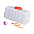 thumbnail image 4 of Contenedores de almacenamiento de agua potable, tanque de almacenamiento de agua de emergencia con tirador, apto para uso alimentario, para barbacoas, 150 gatos, 4 of 8