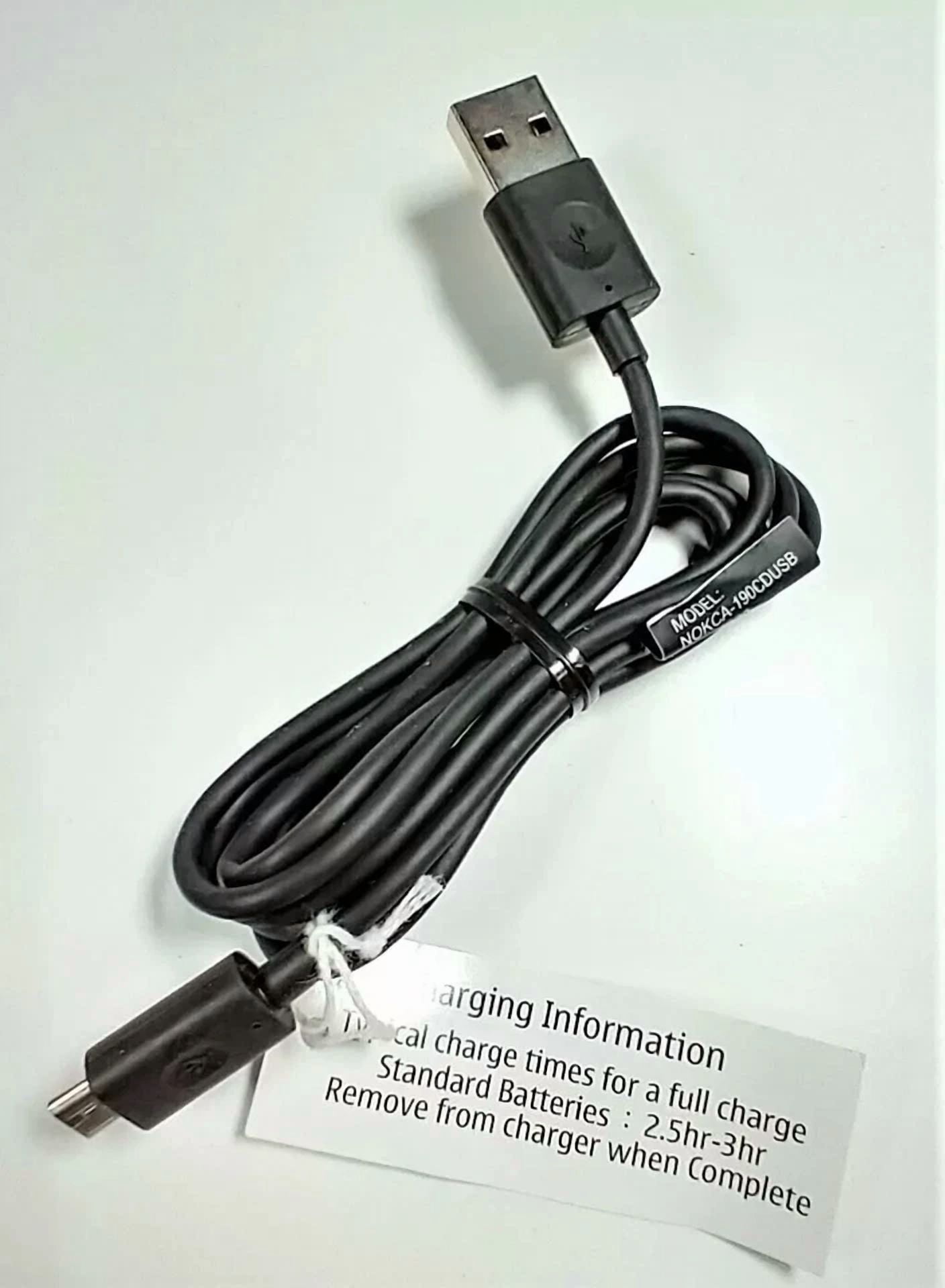 BUTTERFLY- 4Ft Nokia Ca-190Cd Micro Usb Data Sync Charger Cord Cable -Oem
