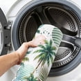 thumbnail image 6 of Area Rugs 2.7'x5', Tropical Plant Carpet Runner Indoor Outdoor Rugs Home Decor Aesthetic, Summer Watercolor Boho Green Palm Trees Non Slip Mats Washable Accent Rug for Living Room Bedroom, 6 of 8