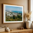 thumbnail image 4 of View from Grant Park, Ventura 03 - Ventura California Photography Coastal Cityscape Ocean Seaside Landscape Port Beach Oak Framed Wall Art Print 5 x 7 inches, 4 of 6