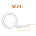 thumbnail image 3 of Ruban Adhésif Nano, Forte Adhérence, Réutilisable, Lavable, Transparent, Tenue de 1kg, Non Marquable, Découpable, Applications Larges, pour Garde-Robe de Voiture Salle de Bain, 3 of 8