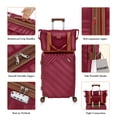 thumbnail image 5 of Rosamo 5 Piece 20/24/28 Inch Hardside Luggage Set, Expandable Suitcase with Spinner Wheels & TSA Lock, Carry on Luggage Set with Travel Bags, 5 of 9