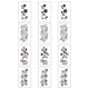 thumbnail image 1 of 12 hojas de pegatinas de tatuajes temporales para adultos, mujeres y niñas, tatuajes sexys para bodas, 1 of 6