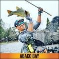 thumbnail image 3 of Glacier Outdoor Abaco Bay Sun Glove Unisex UV Protection Fingerless Summer Gloves, Green Camo S/M, 3 of 13