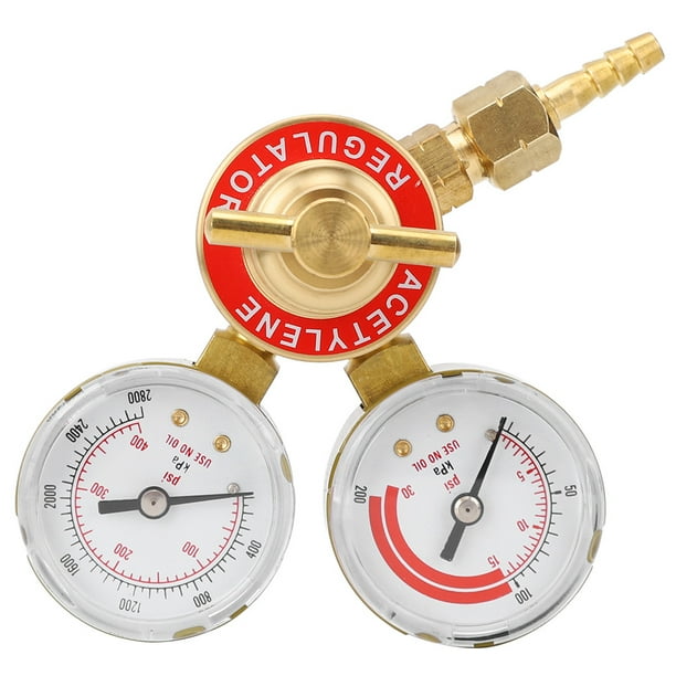 Female Thread Acetylene Regulator,CGA200 Acetylene Regulator Gauge ...