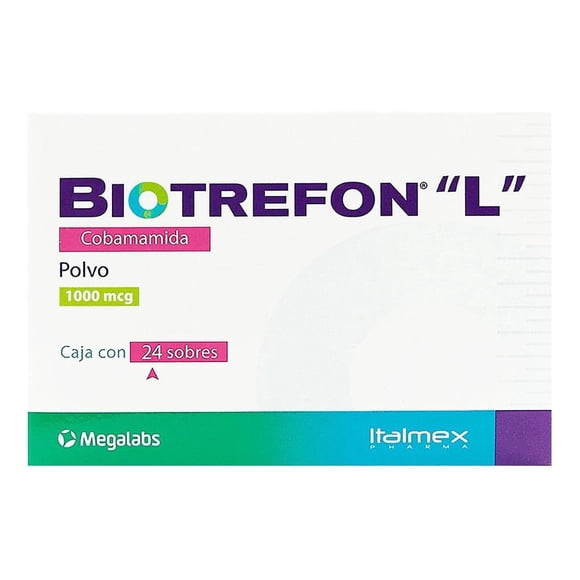 Biotrefon "L" 1000 mcg polvo 24 sobres