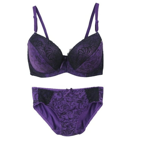 

sexy lingerie for women Fashion Female Sexy Lace Printed Coloured Bra Elastic Underwear