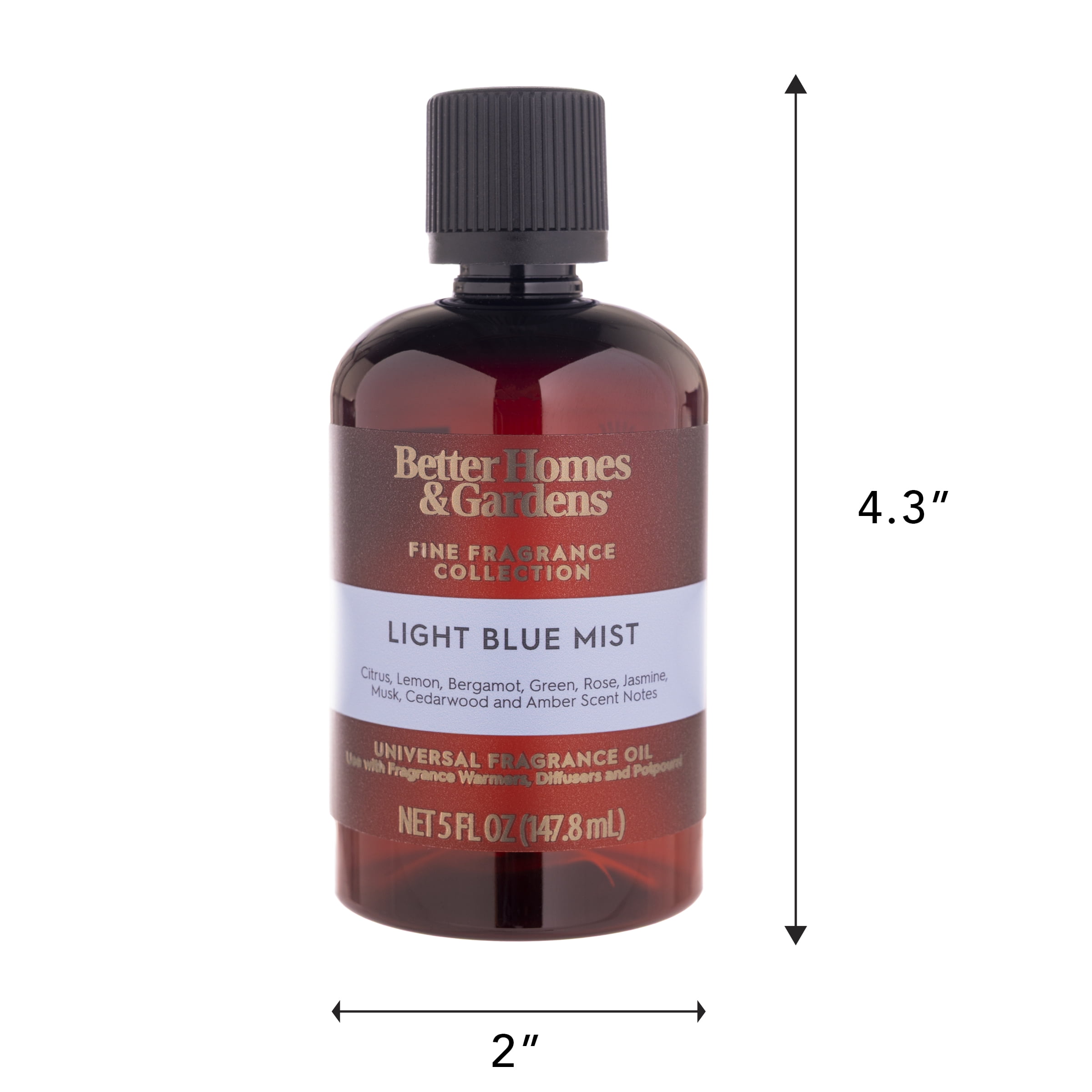 Better Homes & Gardens Fine Fragrance Universal Oil, Light Blue Mist, 5 fl oz