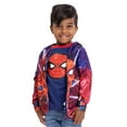 thumbnail image 3 of Spider-Man Toddler Boys Sublimated Zip-Up Hoodie and Tee 2-Piece Set, Sizes 2T-5T, 3 of 7