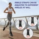 thumbnail image 5 of Advancent Tobilleras deportivas Compresión ajustable Nylon Correa Mangas Tejido Vendaje Soporte Protector para gimnasio Baloncesto Ropa Deportiva, Zapatos, 5 of 6