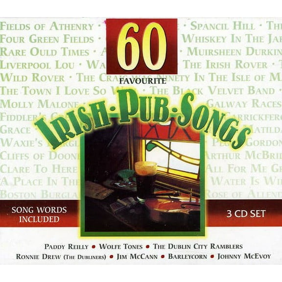 Various Artists - 60 Favourite Irish Pub Songs - Music & Performance - CD