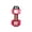 Red, variant on Lifetechs Dumbbell Sports Water Bottle Clear Portable Arm Strength Training Workout Water Drinking Cup Home Gym Fitness Equipment