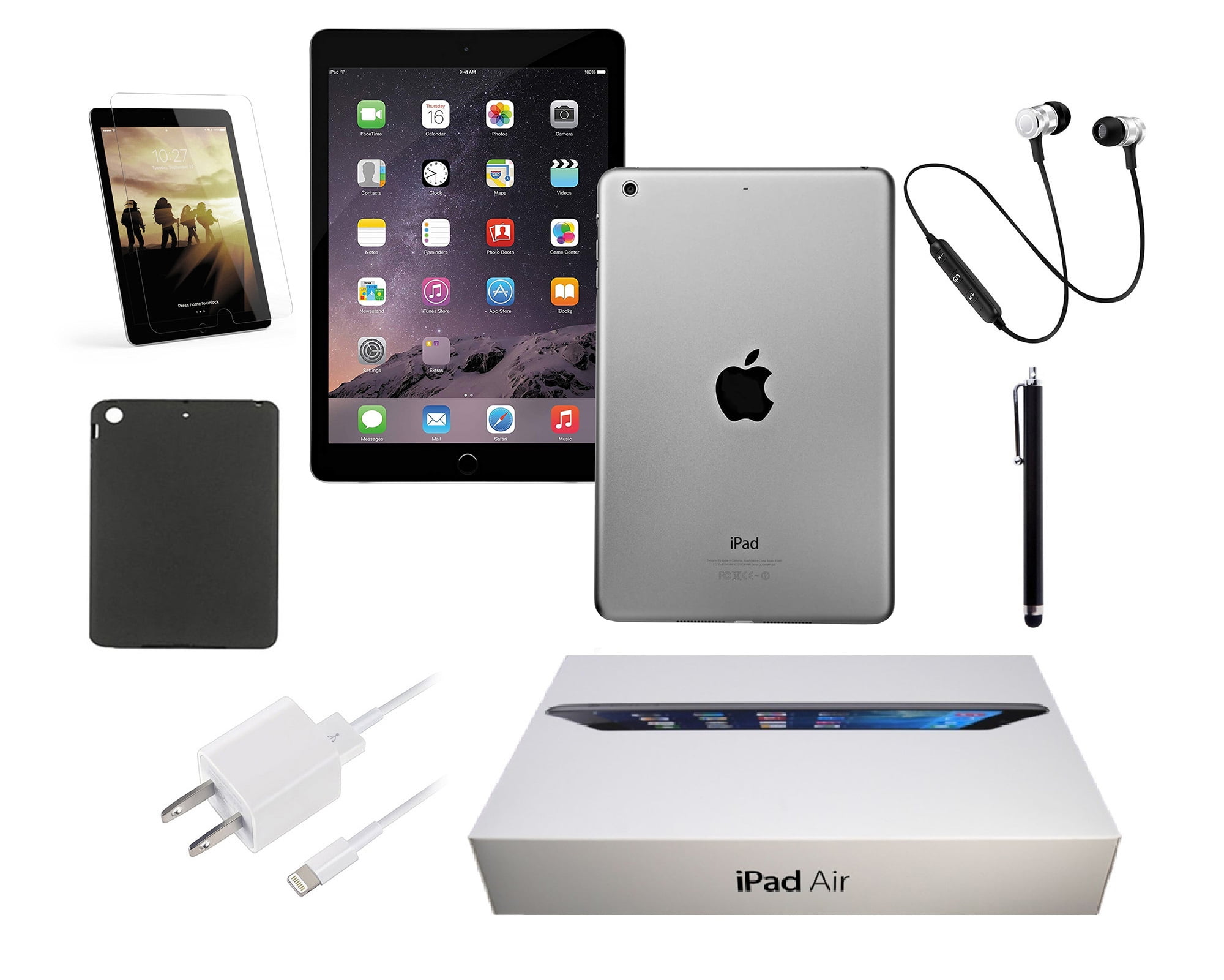 Apple 7.9-inch iPad Mini 2 Retina, Wi-Fi Only, 32GB, Bundle Comes ...