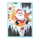 thumbnail image 1 of Pegatinas electrostáticas de PVC para ventana, calcomanías navideñas de vidrio, Papá Noel, alce, copo de nieve, Feliz Navidad, Año Nuevo, decoraciones para el hogar, 1 of 4