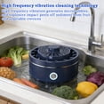 thumbnail image 4 of Fruit and Vegetable Washing Machine. Rotatable Fruit and Vegetable Purifier. The Fruit Cleaner Device Automatically Turns on in The Water. Use Water Rotator and OH ion Purification Technology, 4 of 6