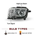 thumbnail image 5 of For 2010-2013 Chevy Camaro Halogen Headlights Headlamp LH+RH Pairs 10-13, 5 of 7
