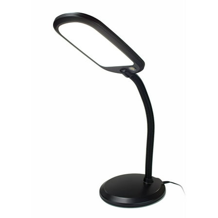 LED Bright Reader Natural Daylight Full Spectrum Desk Lamp Black NEW SLIMMER DESIGN