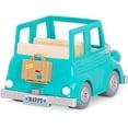 thumbnail image 3 of Li'l Woodzeez Play Vehicle, Blue Car included with Suitcase, 3 of 5